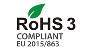 RoHS 3 compliant — EU 2015/863